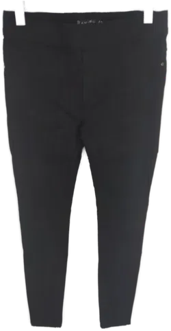 Schwarze H&M Damen Jeans mit Stretch, Größe 44 - Bild 2