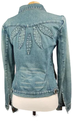 Mango Damen-Jeansjacke hellblau - M/38 - Bild 2
