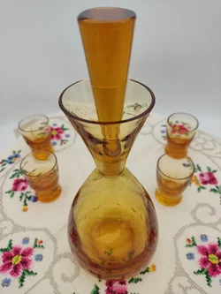 Likörset mit Bauchiger Glaskaraffe & 4 Gläser | Bar-Abend – Vorschau 5