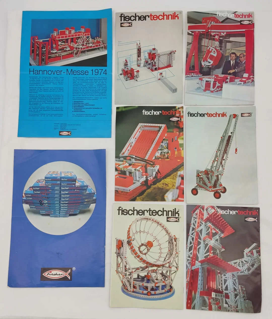 Fischer Technik - Vintage Konvolut Nachrichten Hefte - 23 Stück – Bild 3