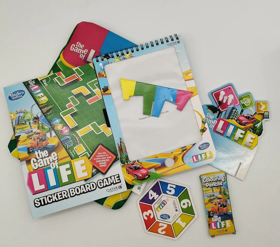 Reise-Spieltasche Hasbro The Game of Life | Einmaliges Unikat – Bild 2