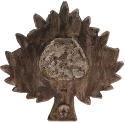 Keramikbaum „Hallstatt“ – Dekoobjekt mit bronzefarbenen Blättern & Wandmontage - Bild 2