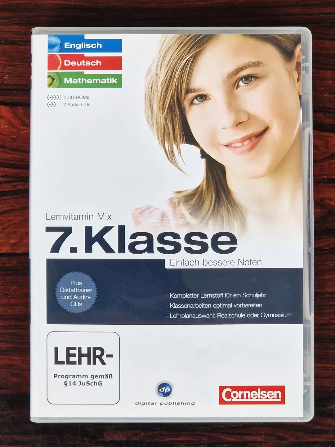 Lernvitamin Mix - 7. Klasse (Englisch, Deutsch, Mathematik) - Lernsoftware - CD-ROM - Bild 3