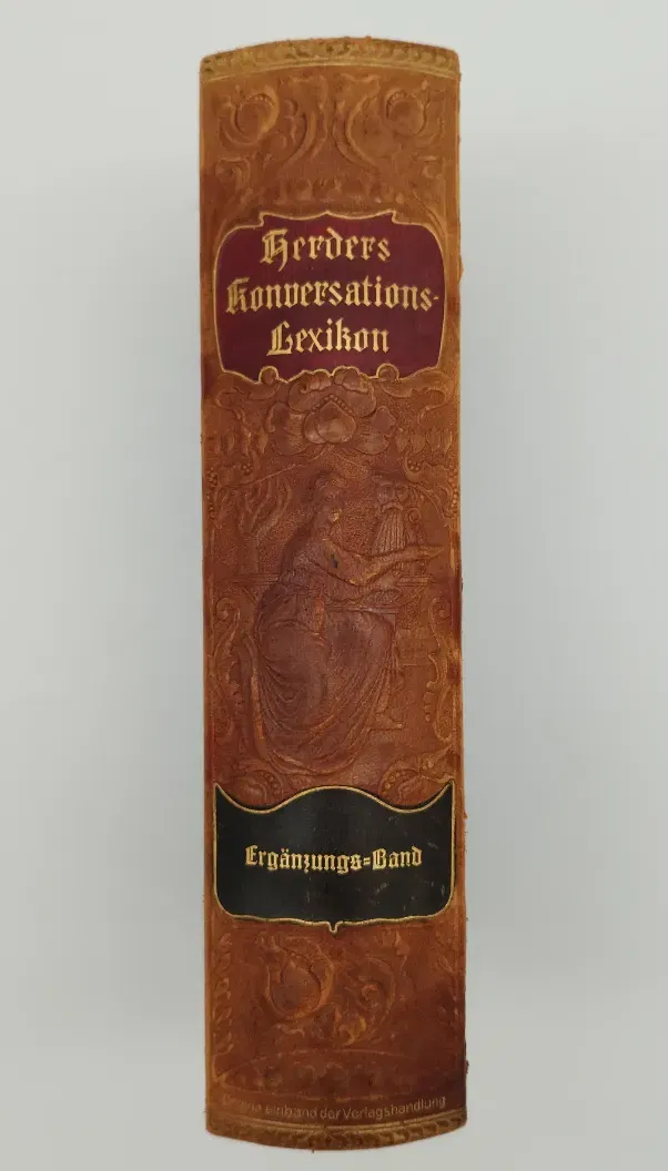 Herders Konversationslexikon - Dritte Auflage, 1910, Herdersche Verlagshandlung - Bild 2
