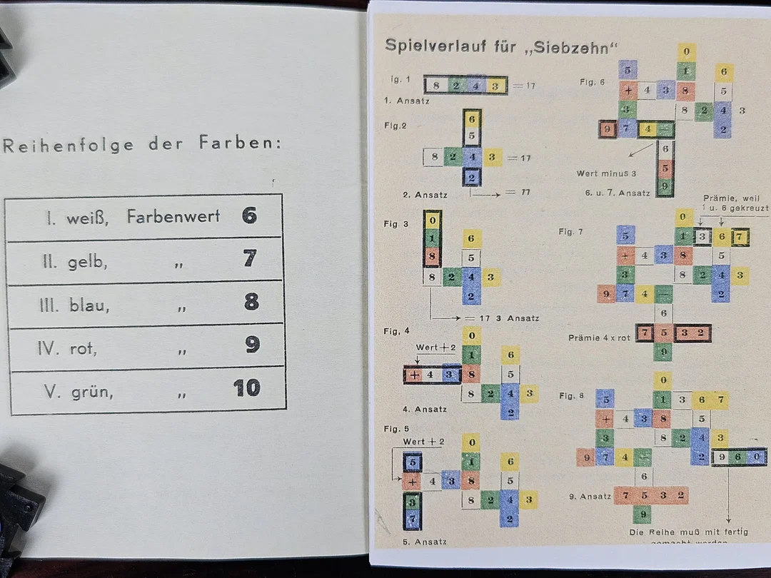 Mat-Dom - 8 Spiele in einem - antikes Gesellschaftsspiel  – Bild 4