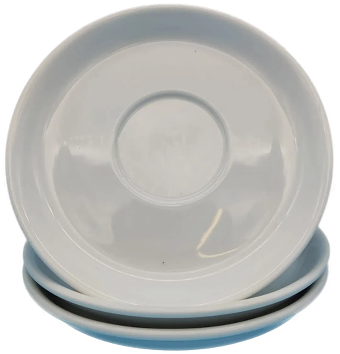 Lilien Porzellan Untertasse Set (3 Stück) - Bild 1