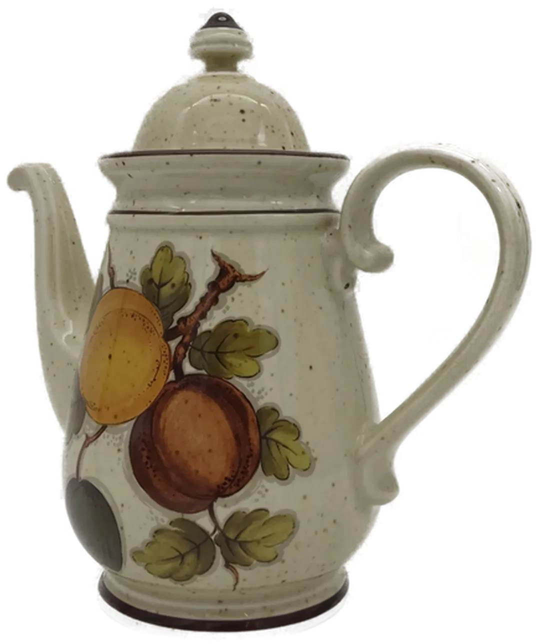 Winterling Kaffeekanne Karina beige mit Obstmotiv Vintage – Bild 4