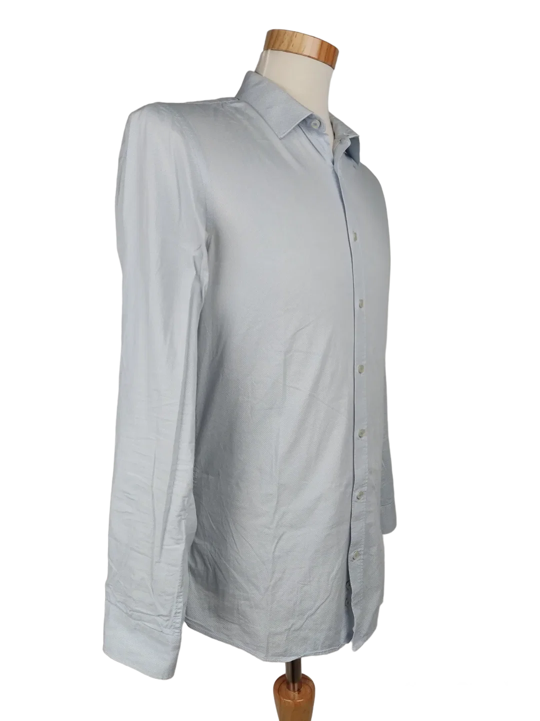 Angelo Litrico C&A Herren Hemd, hellblau - Gr. M – Bild 2