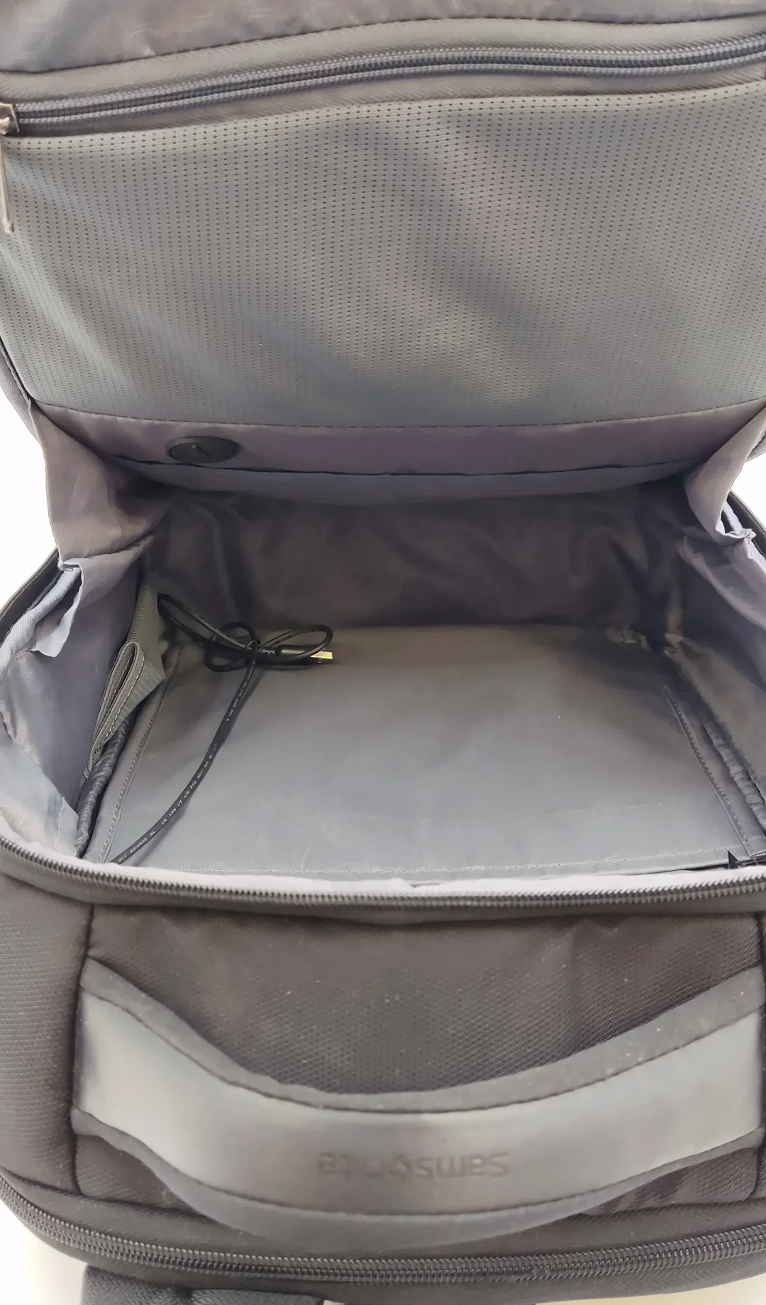 Samsonite Laptop Rucksack schwarz – Bild 6