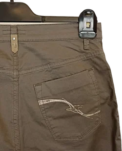 Trussardi Jeans Damen Hose braun Gr. M - Bild 3