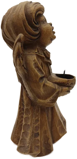 Engel Holzfigur | Vintage-Schatz - Bild 3
