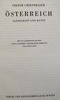 Österreich. Landschaft und Kunst - Viktor Griessmaier - Bild 3