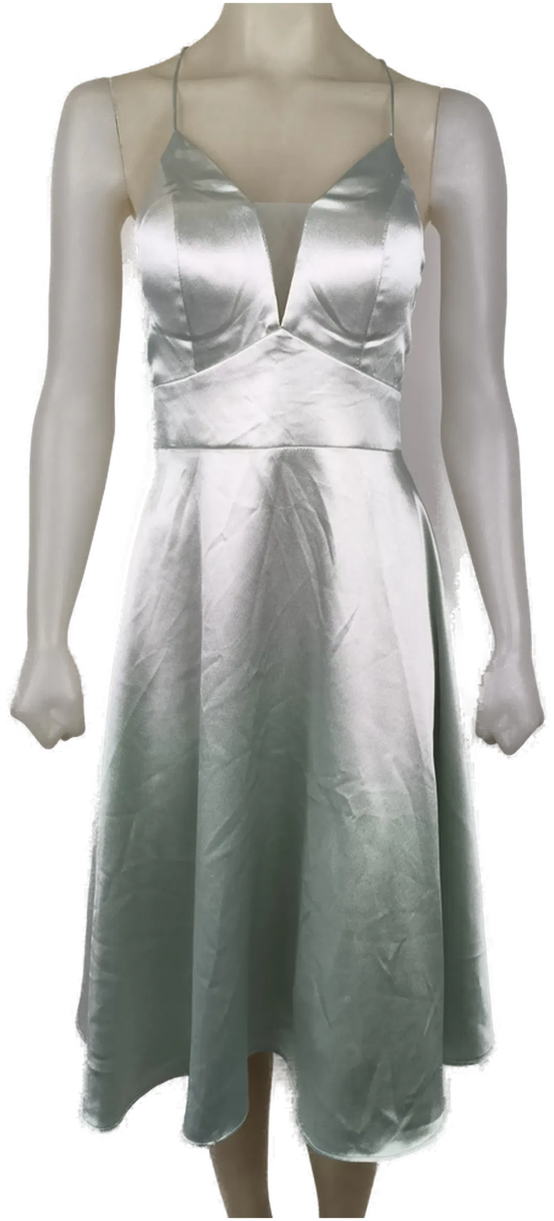 Eva & Lola, Festkleid, Gr. S, Ballkleid, mintgrün metallic - Bild 1