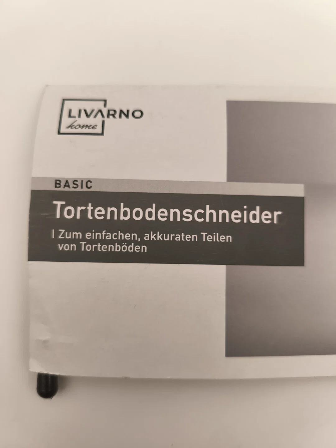 Livaron home, Tortenbodenschneider, neu – Bild 2