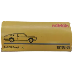 Audi 100 Coupé S - Märklin, Nr. 18103-03, Maßstab 1:43, Modelauto in klassischen Weiß - selten zu finden - Bild 5