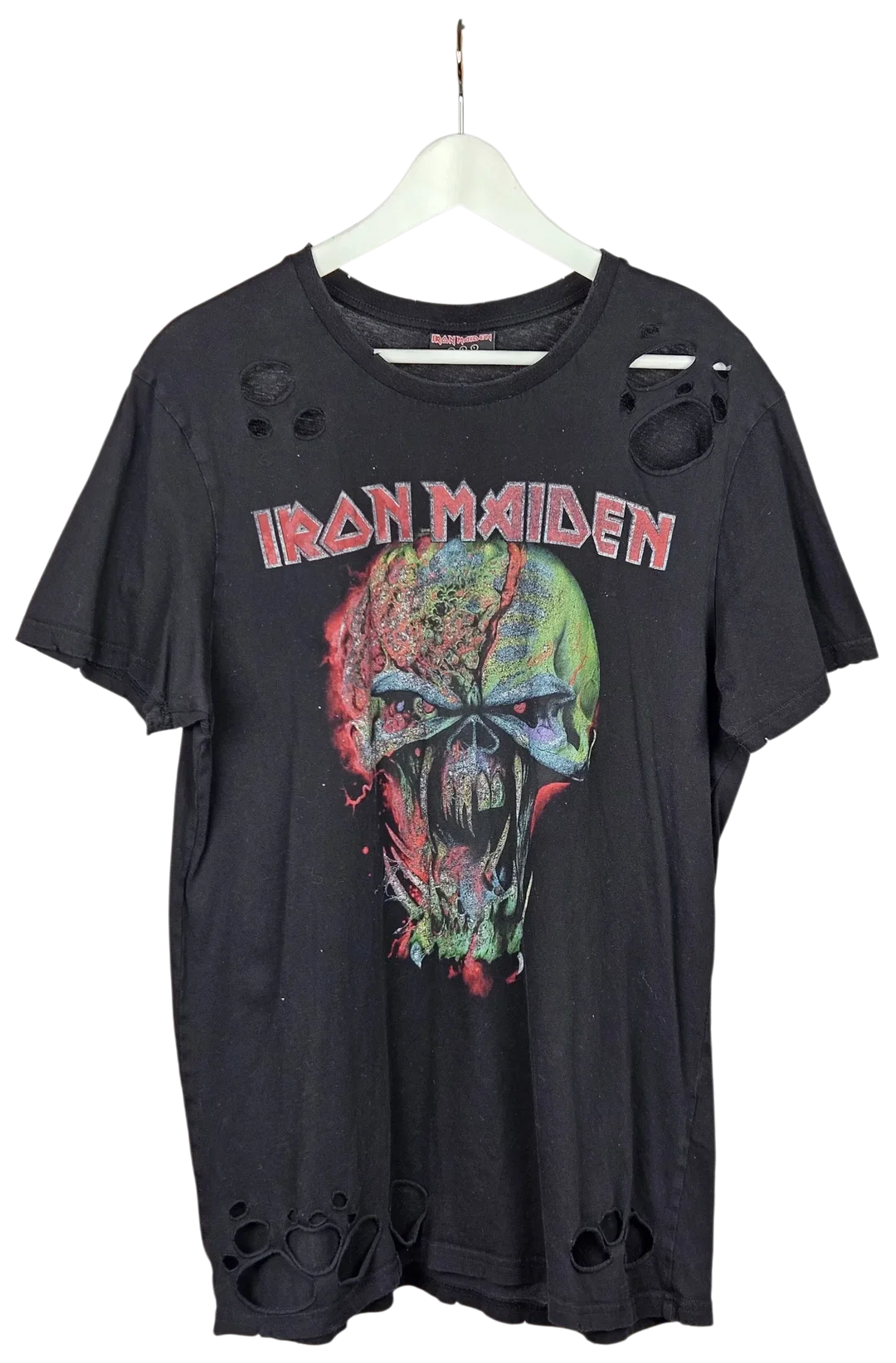 Iron Maiden Herren Band T-Shirt, schwarz - Gr. L  - Bild 1