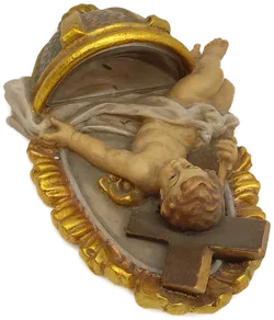 Christliche Holzfigur 