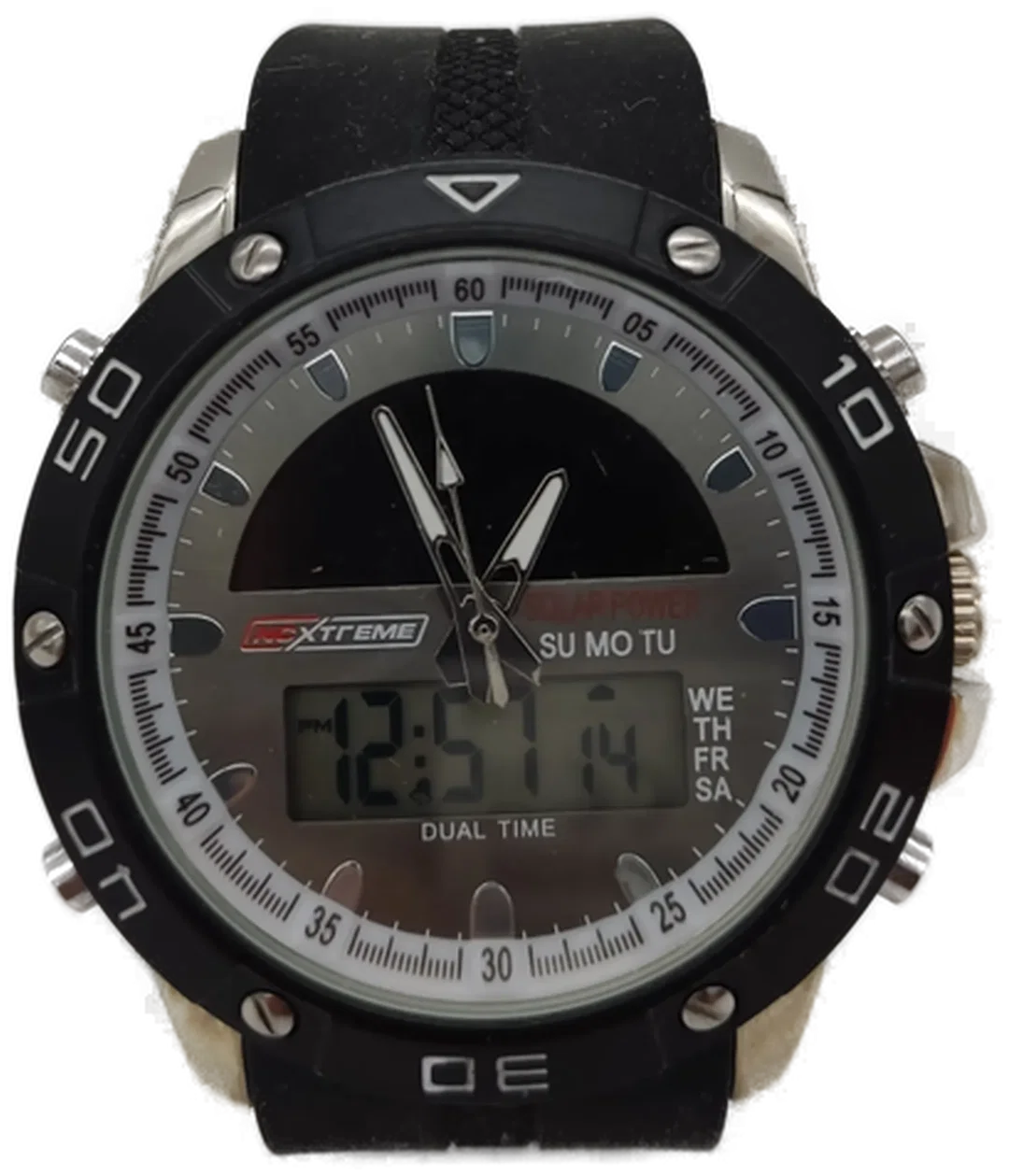 NCXTREME Design-Chronograph mit Solarzelle – Bild 2