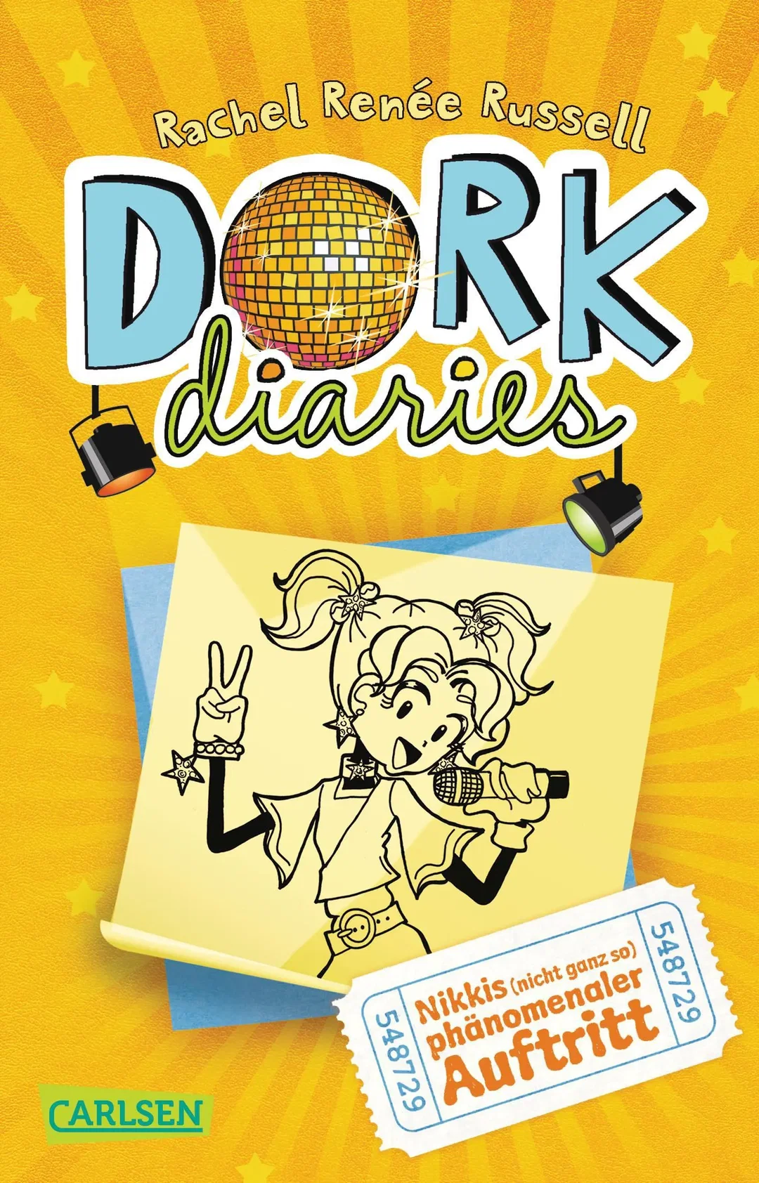 Dork Diaries 3: Nikkis (nicht ganz so) phänomenaler Auftritt - Rachel Renée Russell – Bild 1