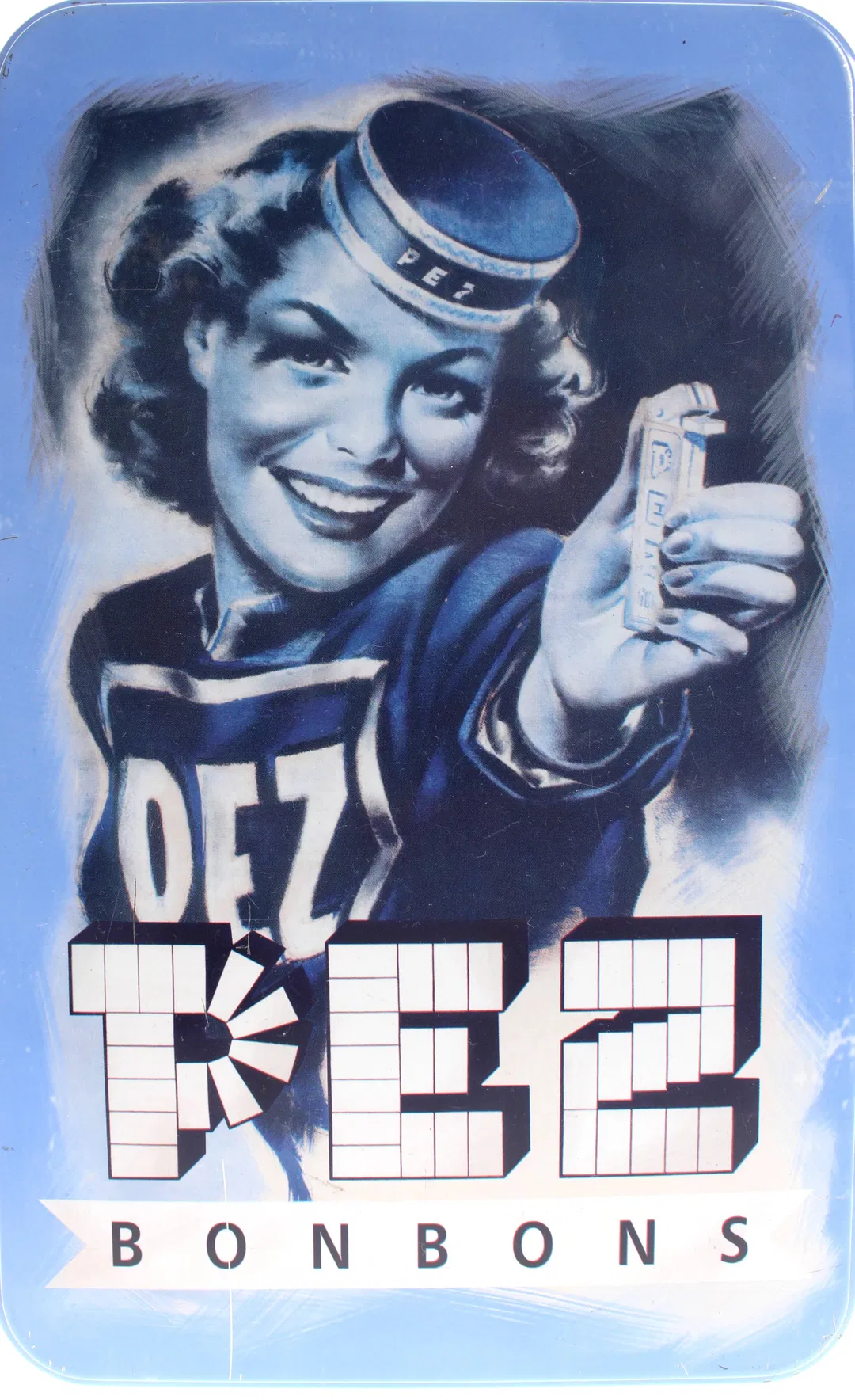PEZ Bonbons Blechdose – Retro Design, ca. 17,5 x 28 x 11 cm - Bild 1