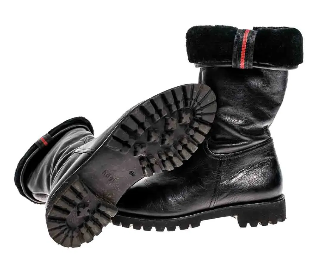 Högl Lederdamenstiefel Schwarz Gr: 37 1/2 - Bild 4