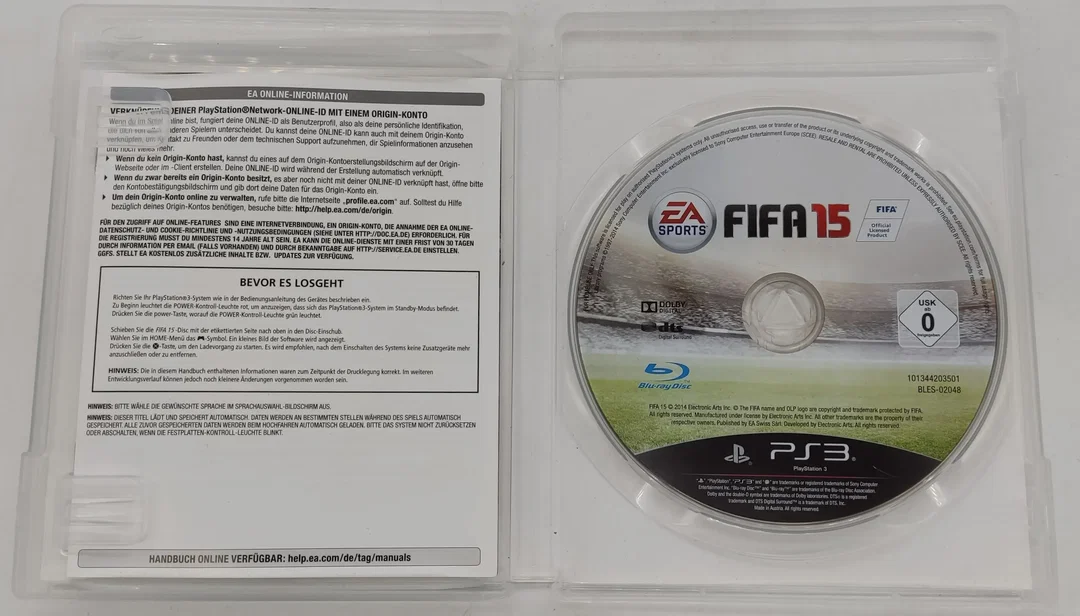 Playstation Sony PS3 Spiel EA Sports FIFA 15 – Bild 3