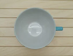 Kaffetasse 2‑tlg. Lilien Porzellan, Daisy, Blau  – Vorschau 4