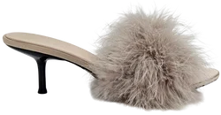 ZARA Damen Pantoletten, beige - Gr. 40 - Bild 2