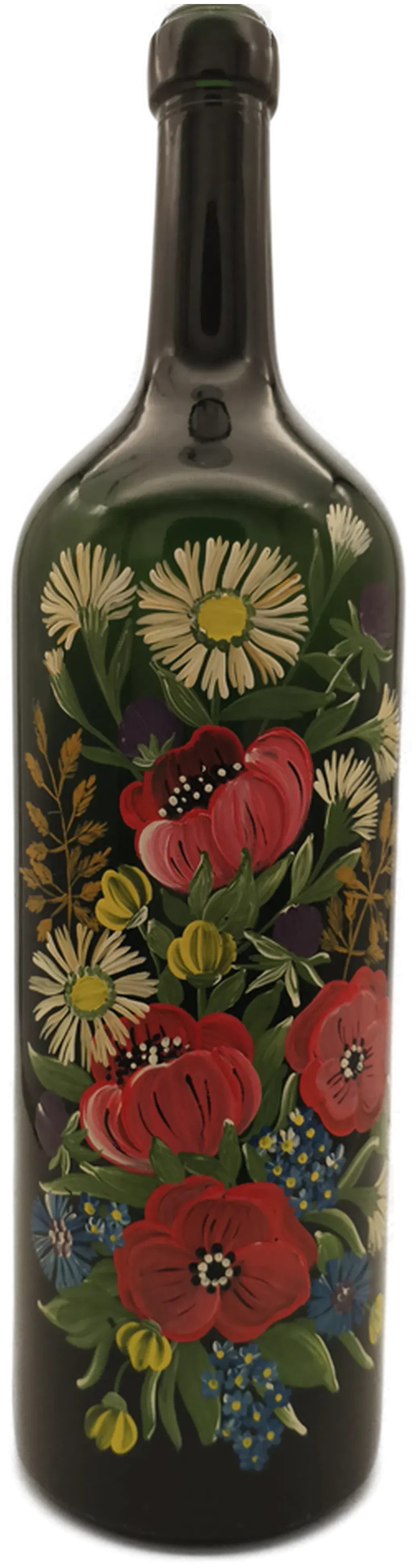 Handbemalte Flasche Geschenk - Bild 1