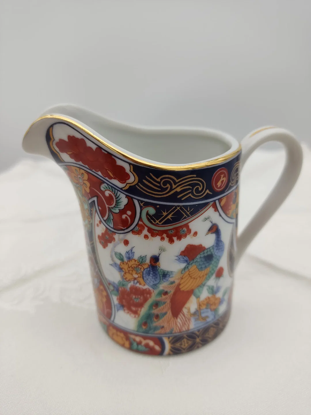 Japanisches Porzellan Milckännchen von Marugo Kinsei | Imari-Arita-Stil – Bild 4