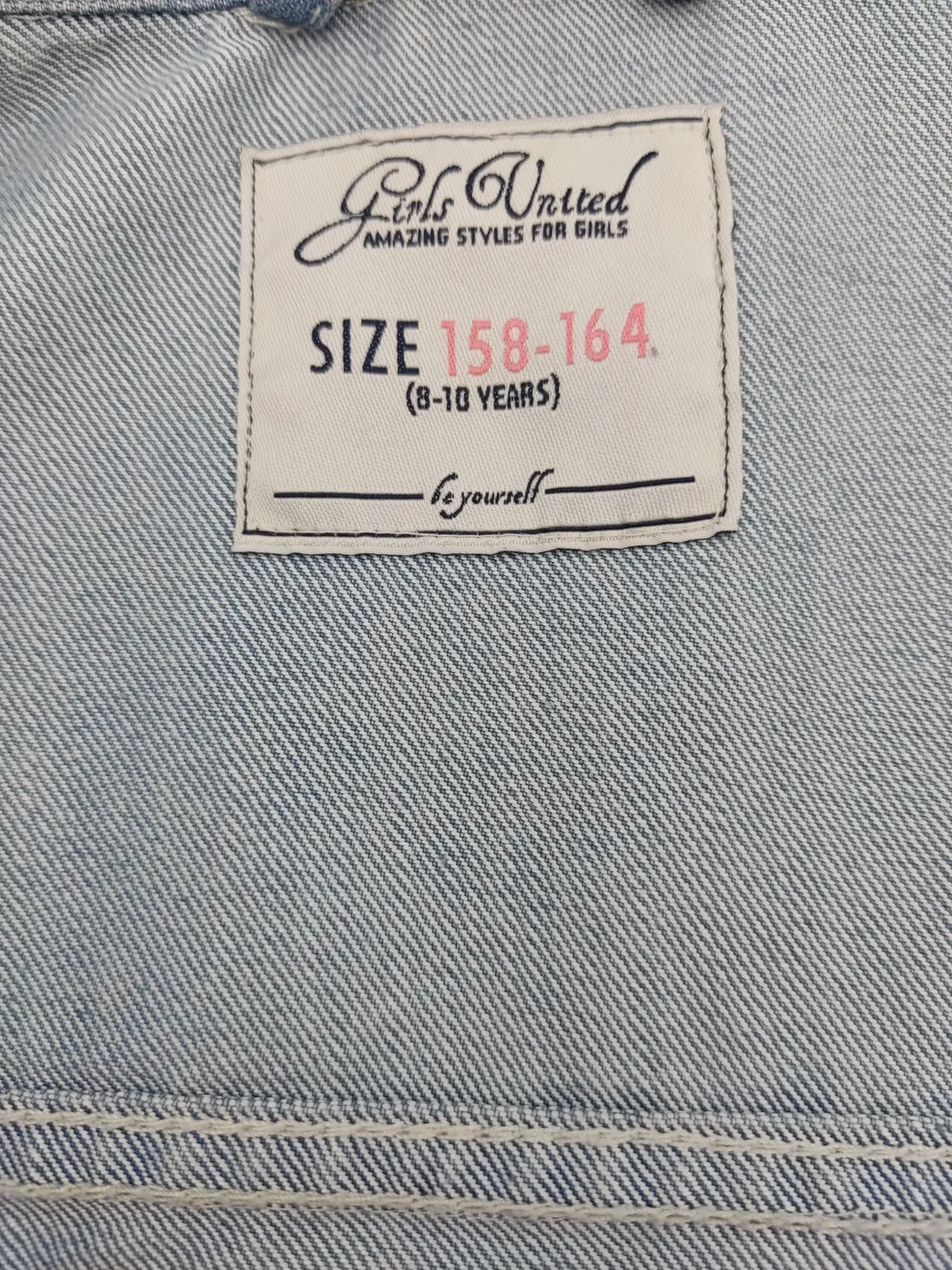 Girls United Kinder Gillet blau - 158/164 – Bild 4