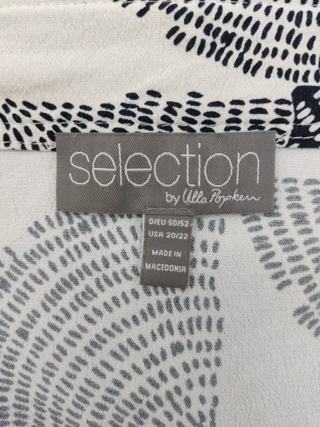 Ulla Popken Damen Bluse mehrfarbig Gr. 50/52 – Bild 4
