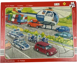 Kinderpuzzle (3er Pkg.) Polizei, Feuerwehr, Feuerwehr ab 3 Jahre - Bild 3