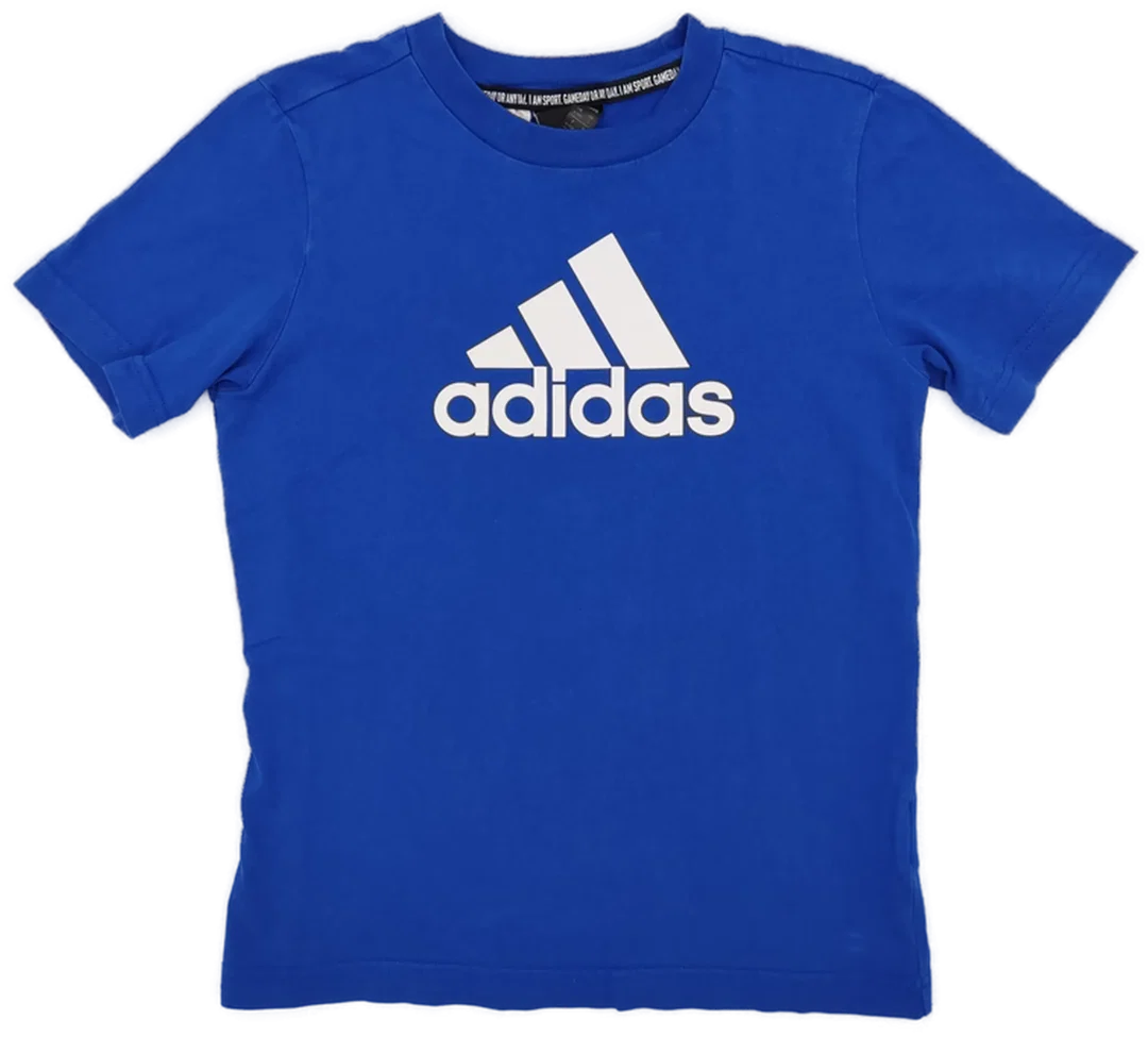 Adidas Kinder Shirt blau Gr.140 - Bild 1