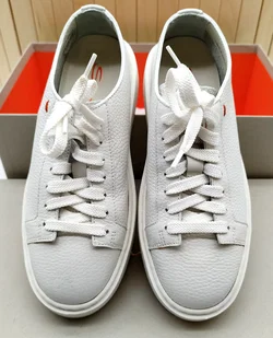 Santiano Sneaker Weiß Leder, Gr. 35 | Wie Neu – Vorschau 2