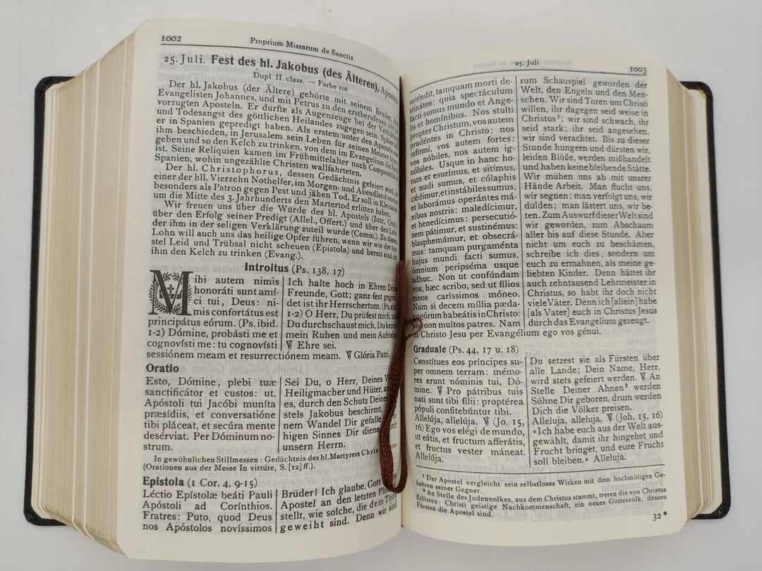 Das vollständige Römische Meßbuch in latein und deutsch – Bild 3