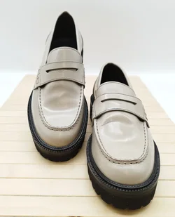 CLOSED Leder-Loafer, beige, Gr. 39