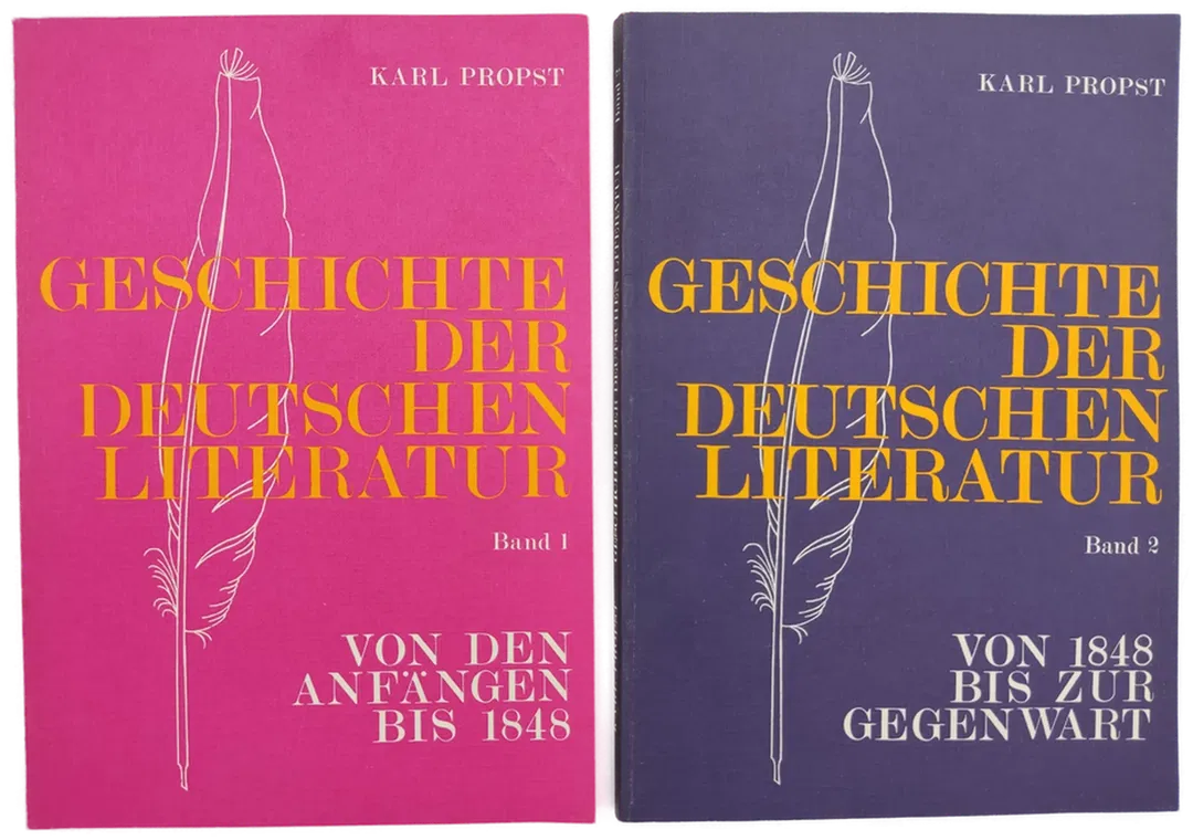 Geschichte der Deutschen Literatur. Band 1 & 2 - Karl Propst - Bild 1