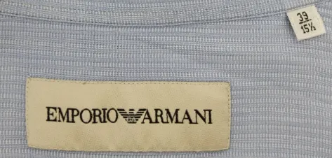 Emporio Armani - Herrenhemd Gr. 39 – Bild 4