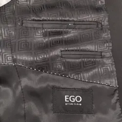 EGO Slimline Sakko Schwarz - Gr. 50, 96% Polyester, 4% Elasthan - Bild 5