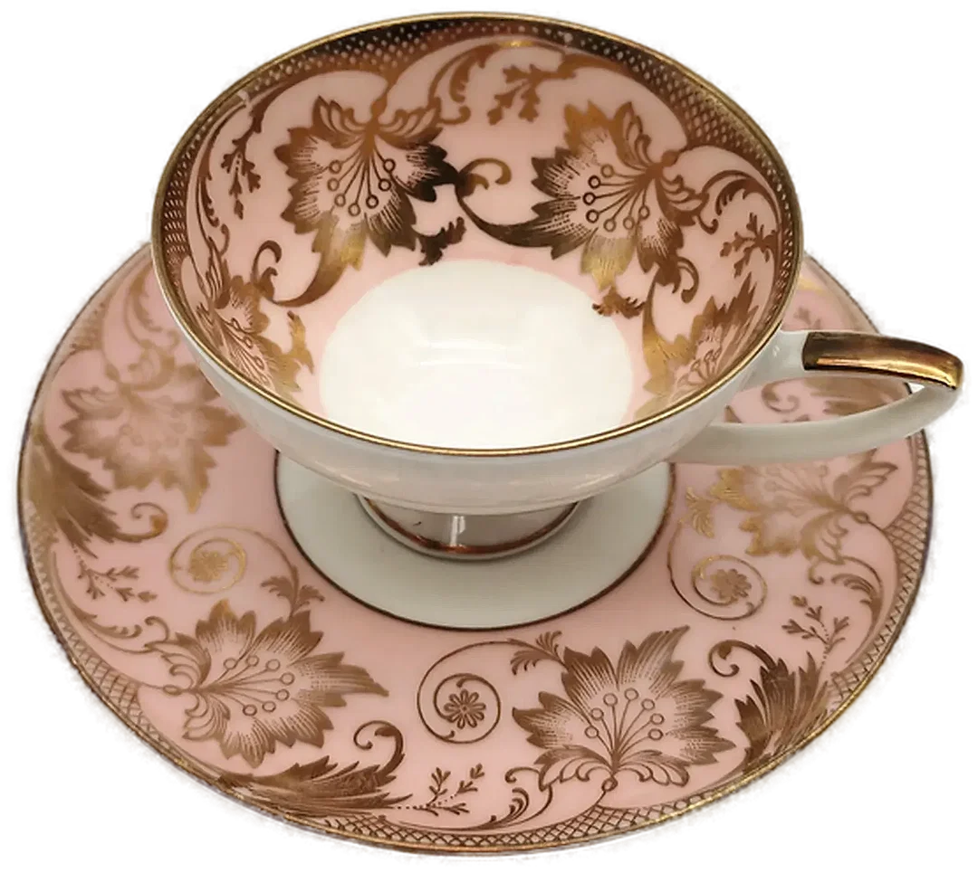 Mokka-Tasse Porzellan Alka Kunst (Alboth & Kaiser) | Sammlerstück - Bild 1