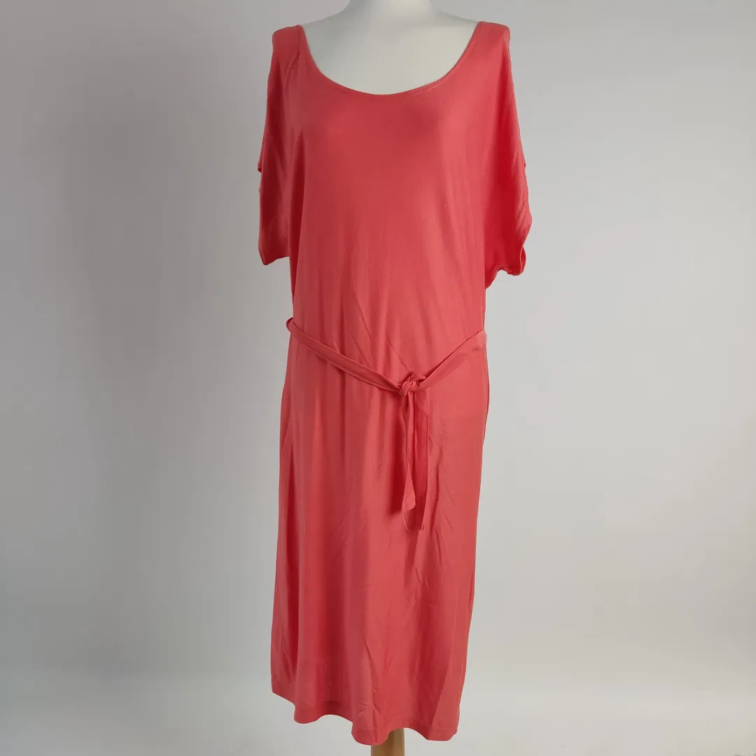 Korallfärbiges Damenkleid - 38 - Bild 4