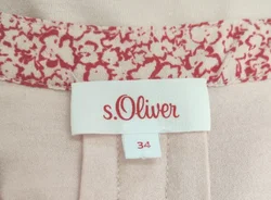 s.Oliver Damen T-Shirt Viskose Gr. 34 Bedruckt | Sommerleicht – Vorschau 3