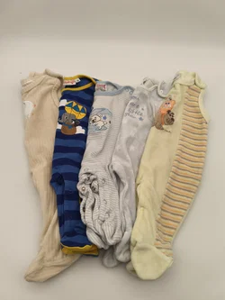 5 Baby Strampelhosen, Gr. 50/56 – Vorschau 2