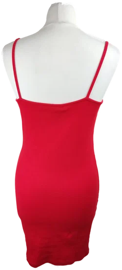 Rotes Minikleid XS mit Spaghettiträgern | Sommer-Chic – Vorschau 3