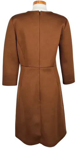 HALLHUBER Damen Midikleid, braun - Gr. L  - Bild 3