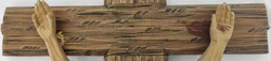 Großes Holzkreuz Kruzifix - Bild 4