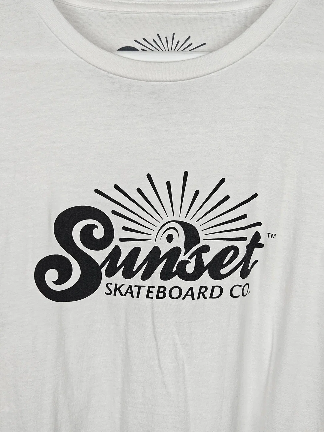 Sunset Skateboard Co. Herren T-Shirt, weiß - Gr. XL – Bild 3