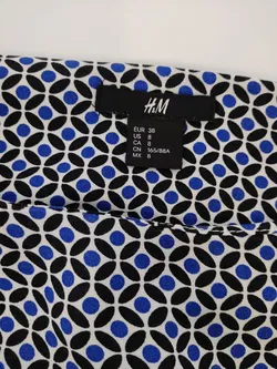 Damen Bluse H&M Gepunktet Viskose Gr.38 | Wie Neu - Bild 3