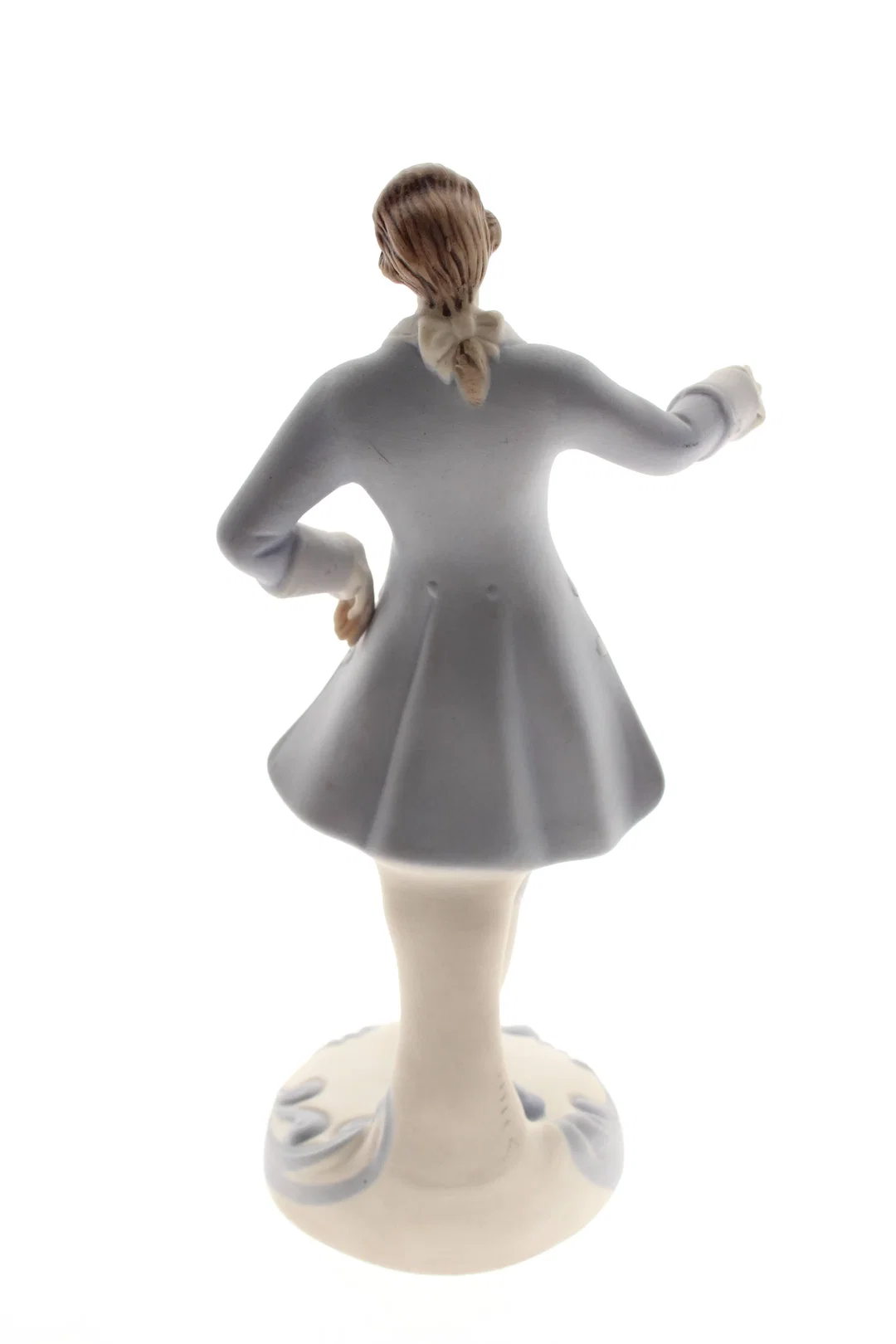 Porzellanfigur Mann im Rokoko-Stil – Handbemalt, Made in Czechoslovakia – H. ca. 23,5 cm – Bild 3